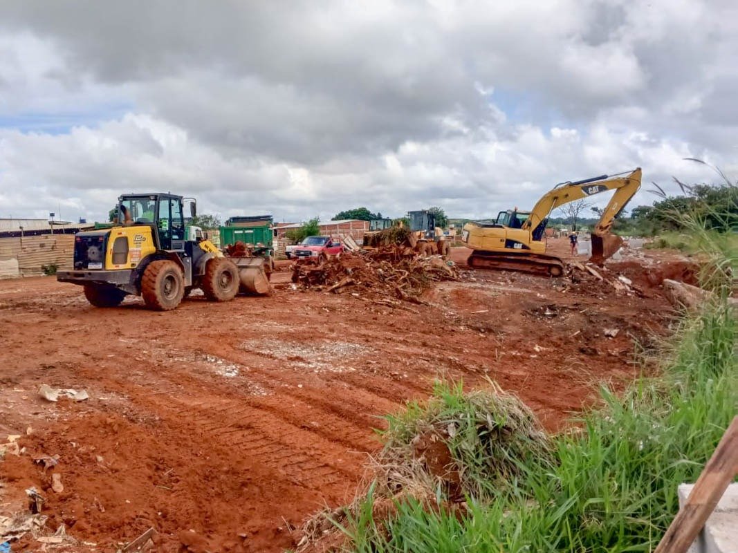 Força-tarefa recupera área verde próximo a Santa Luzia, na Estrutural