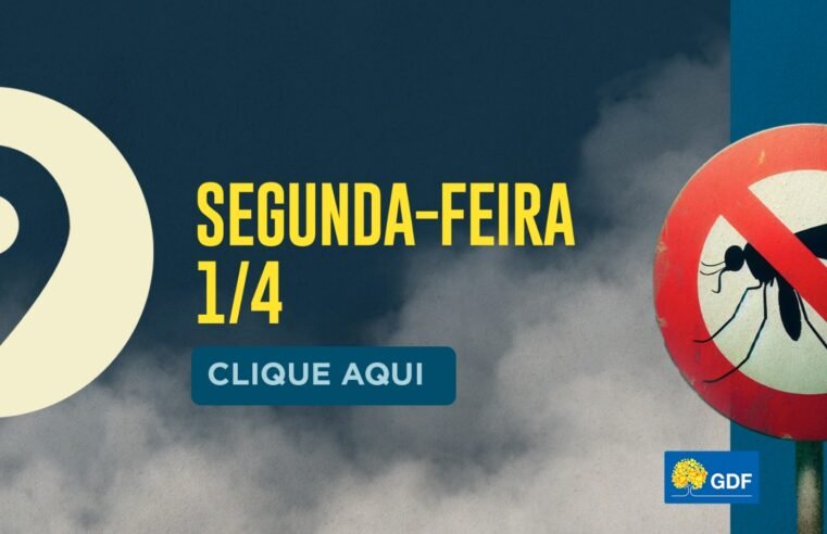 Veja a rota do fumacê nesta segunda-feira (1º)