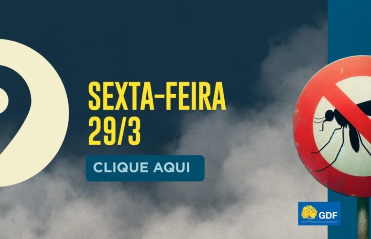 Veja a rota do fumacê nesta sexta-feira (29)