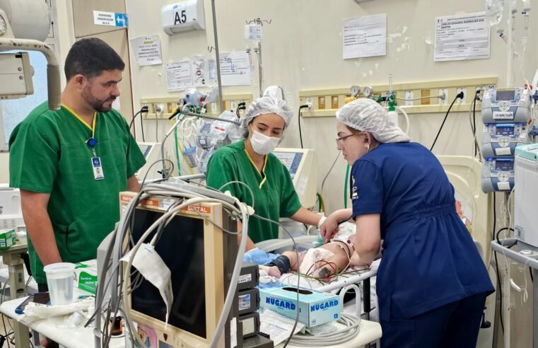 Hospital adapta ala para atender crianças no período de sazonalidade dos vírus respiratórios