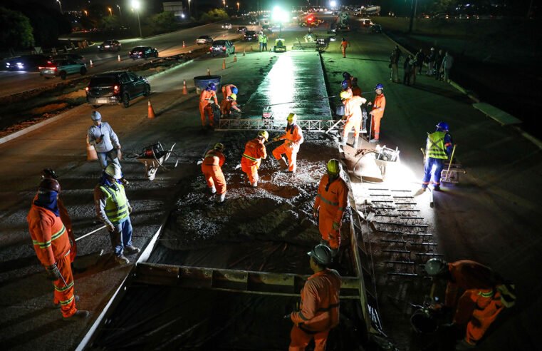 Obras na Epig são intensificadas com turno de trabalho ampliado
