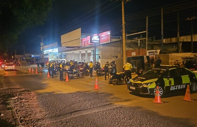 Operação de trânsito combate excesso de barulho em Ceilândia