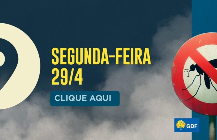 Veja a rota do fumacê nesta segunda (29)