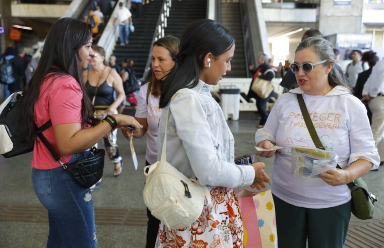 Blitz na Rodoviária do Plano Piloto alerta sobre violência sexual infantojuvenil