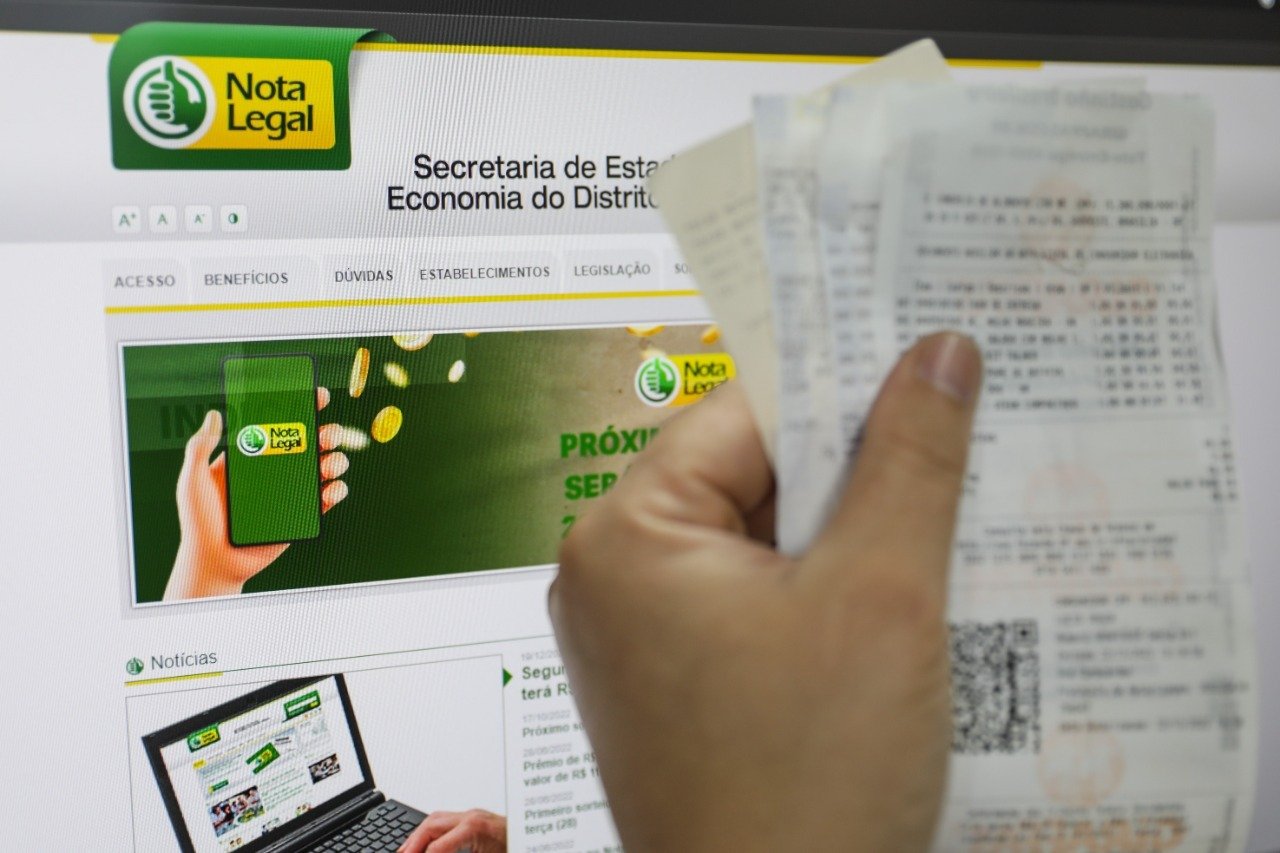 Primeiro sorteio do Nota Legal será no dia 23