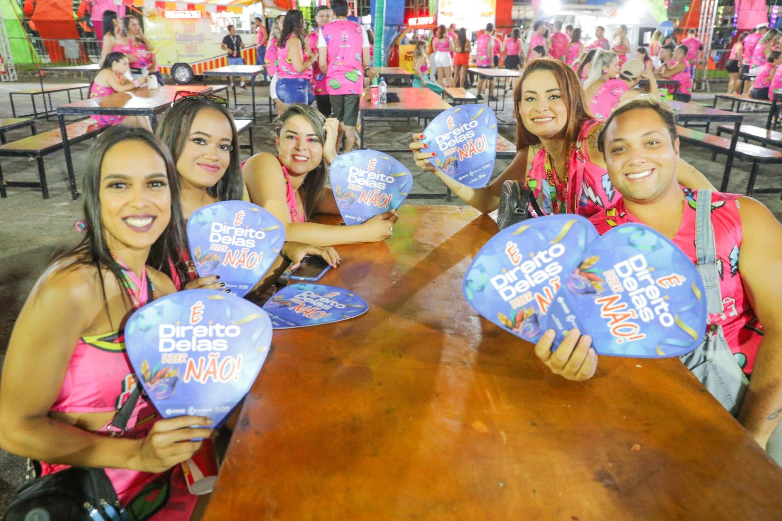 ‘É Direito Delas Dizer Não!’ ajuda a garantir direitos das mulheres na Micarê