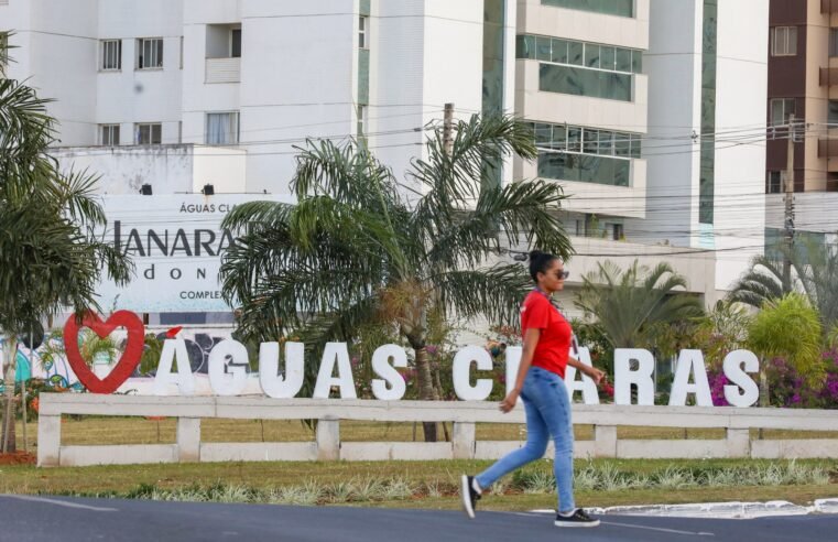 Águas Claras recebe letreiro em homenagem à cidade