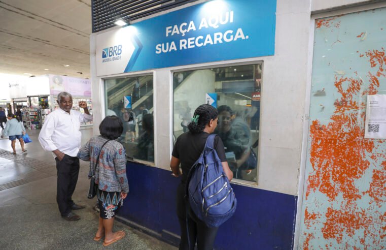 DF ganha 25 novos pontos de recarga dos cartões de bilhetagem do transporte público