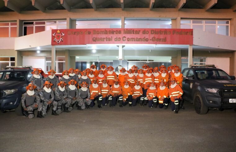 GDF envia bombeiros para combater incêndios no Pantanal sul-mato-grossense