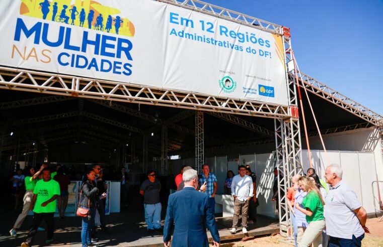 Governador visita o programa Mulher nas Cidades no Sol Nascente