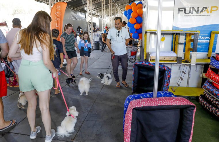Feira pet tem exibição de trabalhos de reeducandos da Funap