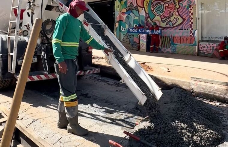 Obras no pavimento da W3 Sul chegam às quadras 504, 503 e 502