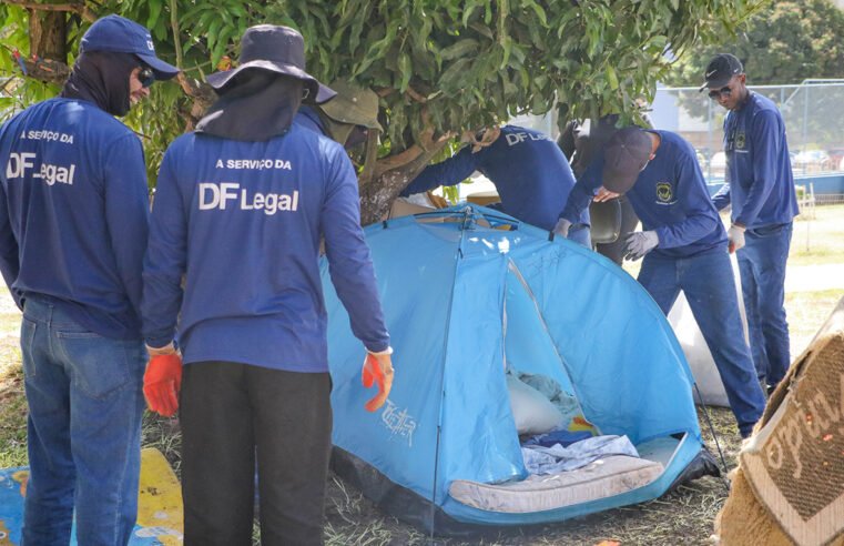 Ação coordenada acolhe população em situação de rua em Águas Claras