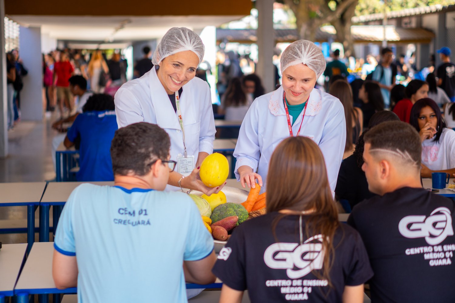 Dia do Nutricionista: profissionais cuidam da segurança e qualidade das refeições nas escolas do DF