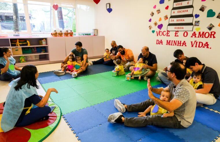 Dia dos Pais no Berçário Buriti reúne 60 famílias