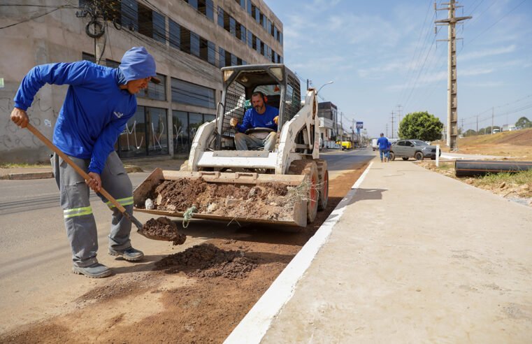 Áreas de Desenvolvimento Econômico ganham calçadas com investimento de cerca de R$ 26 milhões