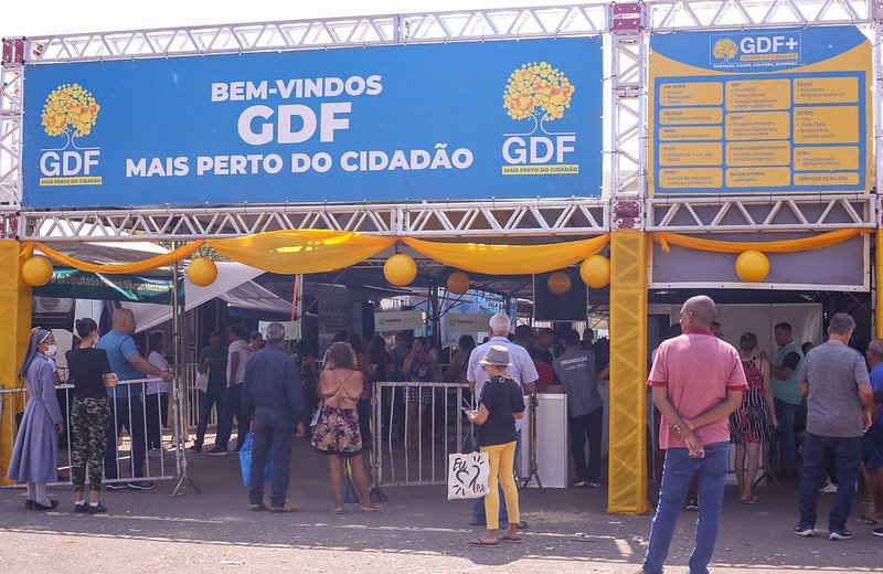 GDF Mais Perto do Cidadão no Riacho Fundo II contou com serviços de saúde GDF Mais Perto do Cidadão no Riacho Fundo II contou com serviços de saúde
