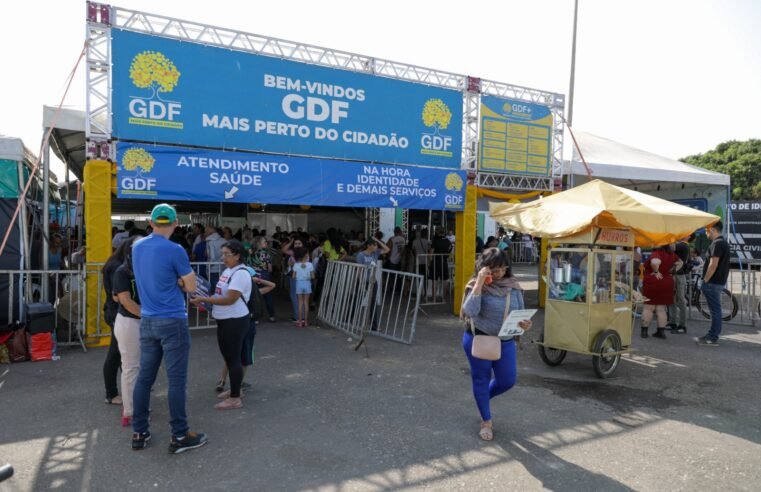 GDF Mais Perto do Cidadão ultrapassa 255 mil atendimentos