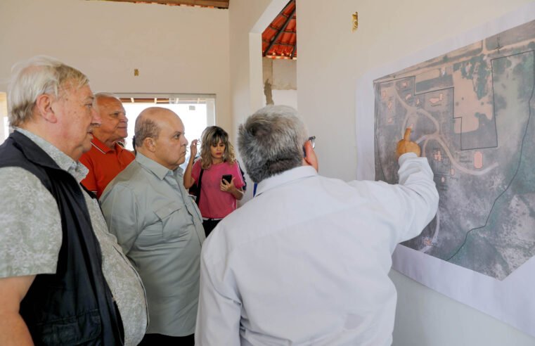 Governador visita obras da comunidade terapêutica Fazenda da Esperança, em Ceilândia