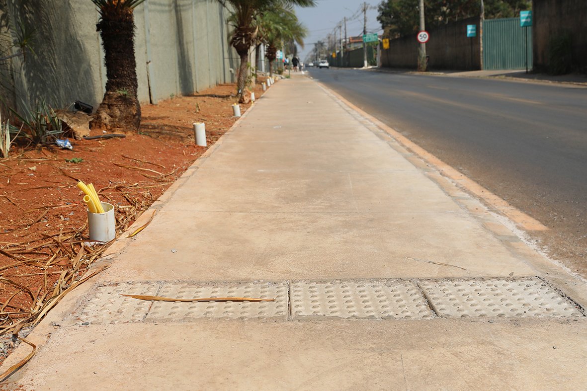 Mais segurança e acessibilidade: Jardim Botânico ganha 6 km de calçadas