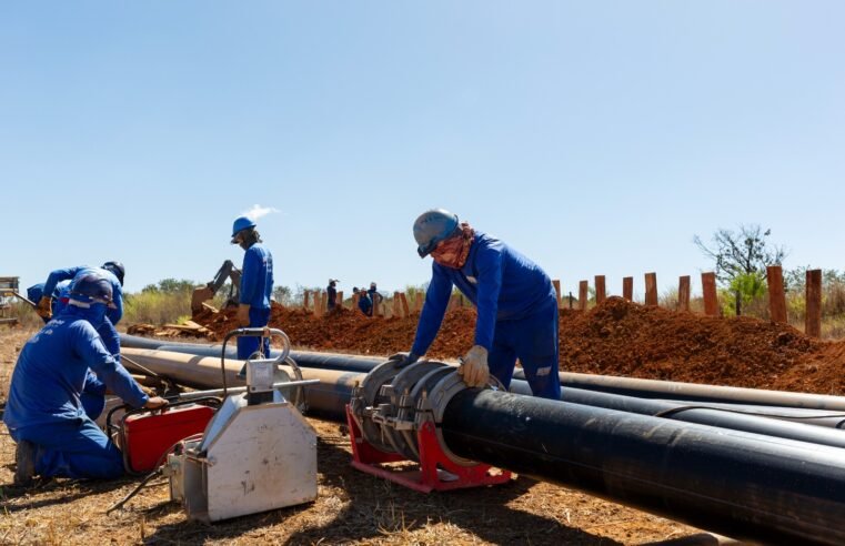 Obra com investimento de R$ 9,7 milhões aumenta abastecimento de água de Brazlândia
