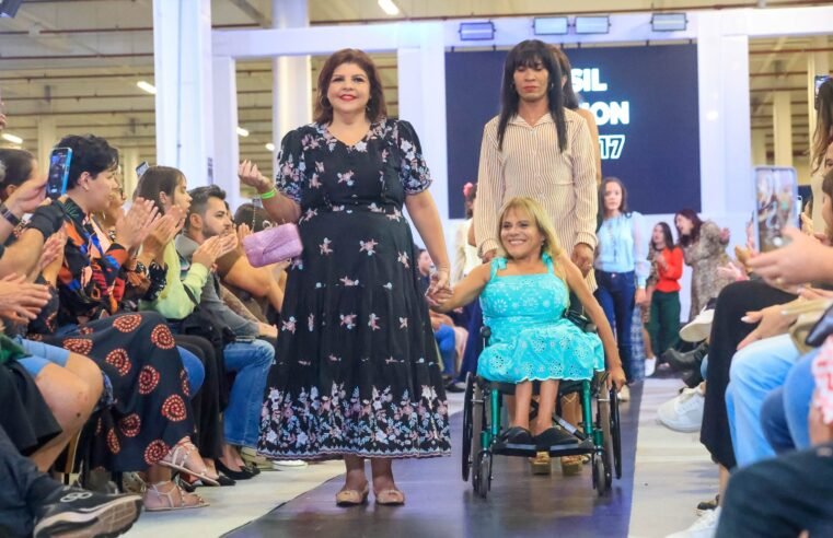 Desfiles celebram a diversidade e a superação de mulheres