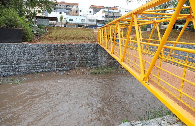 Reforço na estrutura de pontes de acesso à Vila Cauhy traz mais segurança aos moradores