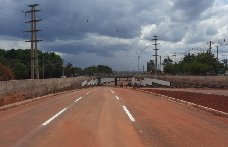 Trânsito é liberado parcialmente no Complexo Viário Jardim Botânico