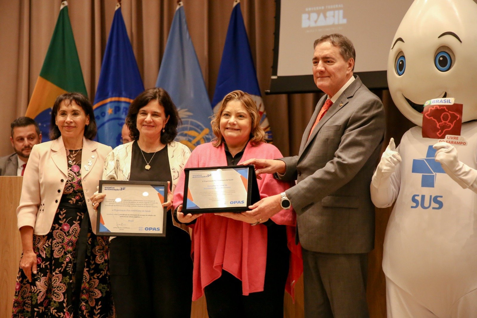 Brasil recebe certificação de ‘País Livre do Sarampo’; DF não registra caso há quatro anos Brasil recebe certificação de ‘País Livre do Sarampo’; DF não registra caso há quatro anos