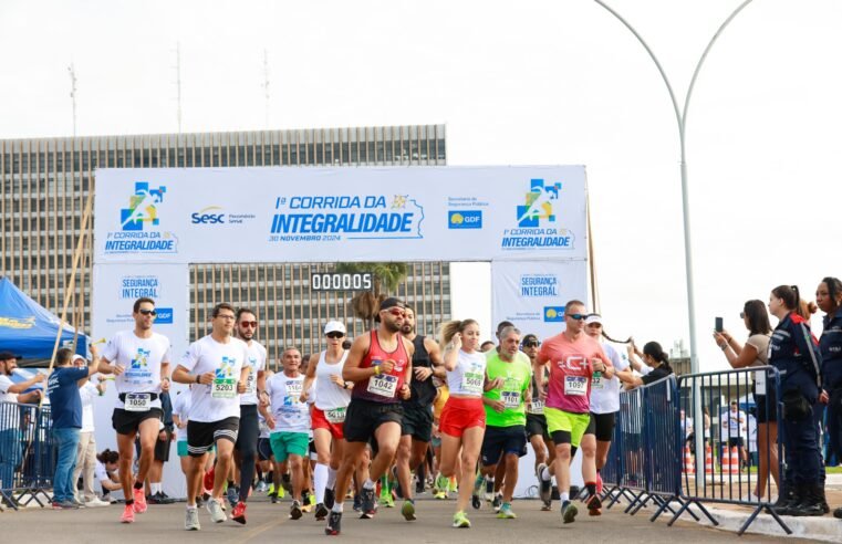 Corrida da Integralidade movimenta a manhã de sábado (30) em Brasília
