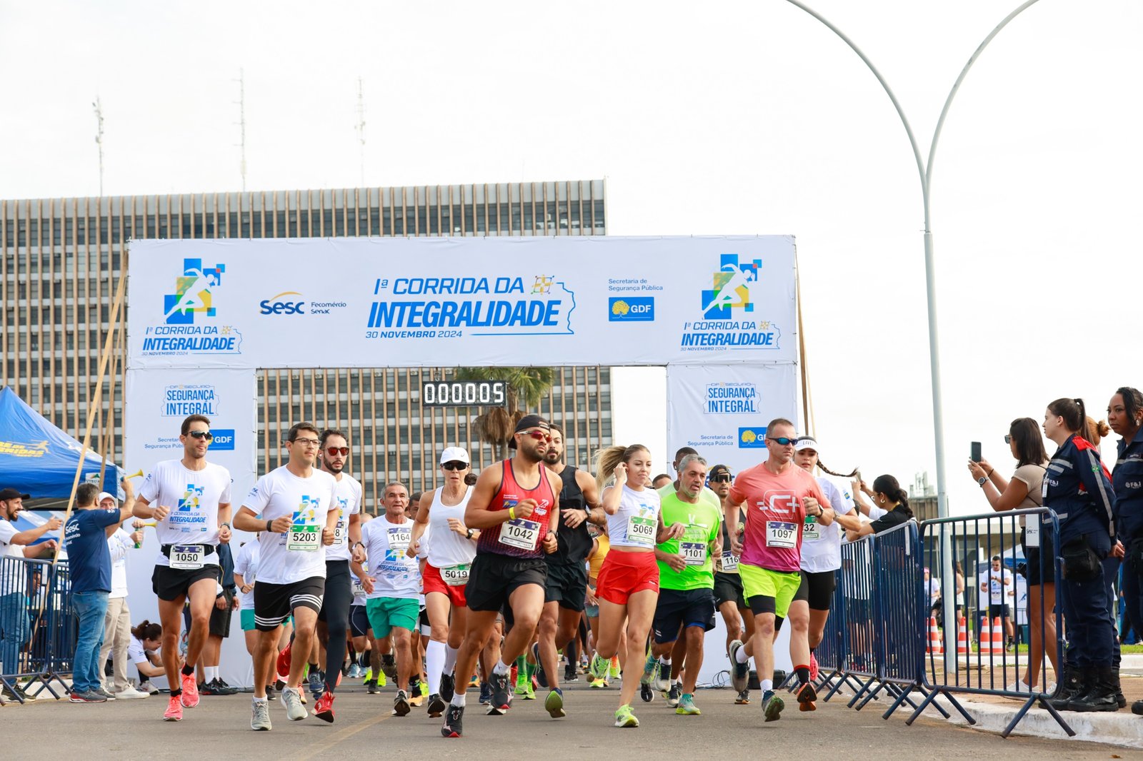 Corrida da Integralidade movimenta a manhã de sábado (30) em Brasília