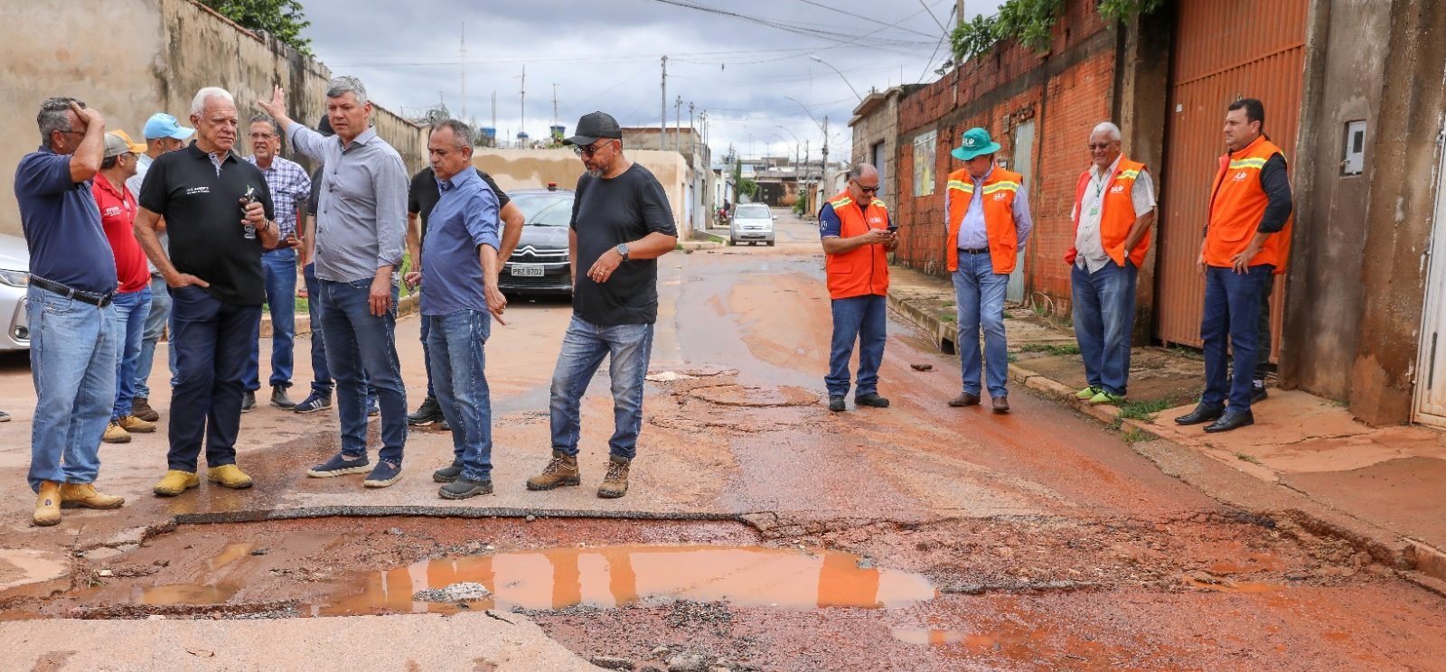 GDF faz trabalho de mapeamento e recuperação do Sol Nascente/Pôr do Sol após fortes chuvas