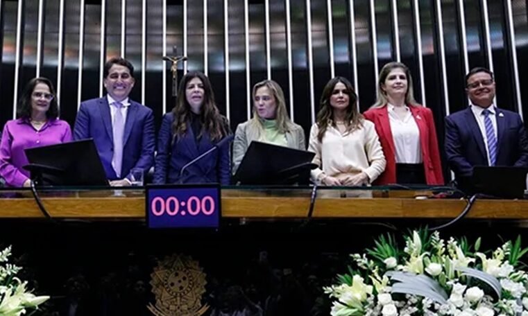 Gilvam e Celina Leão homenageiam médicos na Câmara dos Deputados