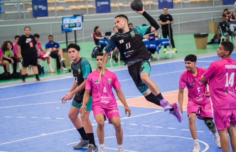 Invictos no Jogos da Juventude, times de handebol do DF buscam vaga na 2ª divisão