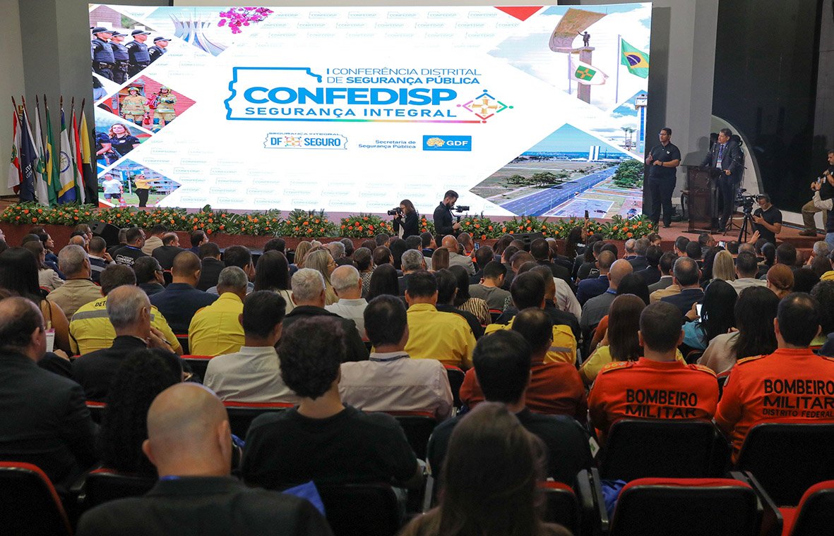 Primeira Conferência Distrital de Segurança Pública reúne sociedade e governo para debater políticas do setor Primeira Conferência Distrital de Segurança Pública reúne sociedade e governo para debater políticas do setor