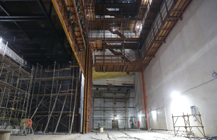 Primeira etapa da obra do Teatro Nacional Claudio Santoro renova instalações de infraestrutura do espaço