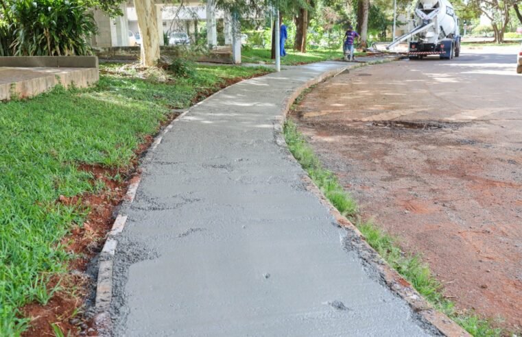 Superquadra 304 Norte terá calçadas recuperadas