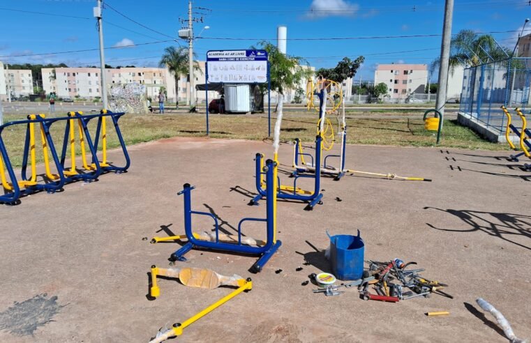 Vandalismo em parquinhos e PECs já custaram mais de R$ 740 mil aos cofres do GDF desde 2021