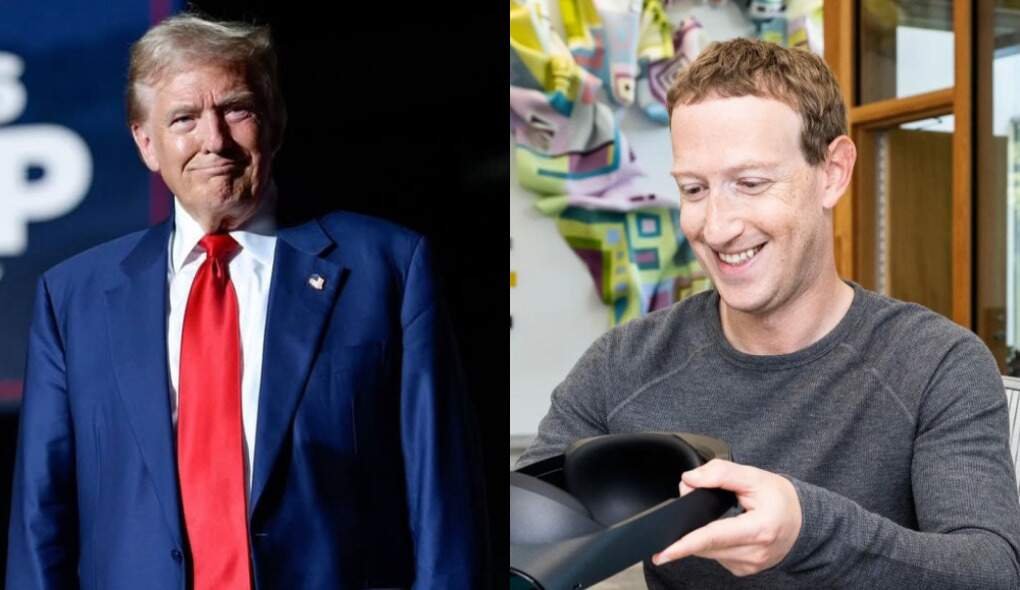 Zuckerberg se encontra com Trump