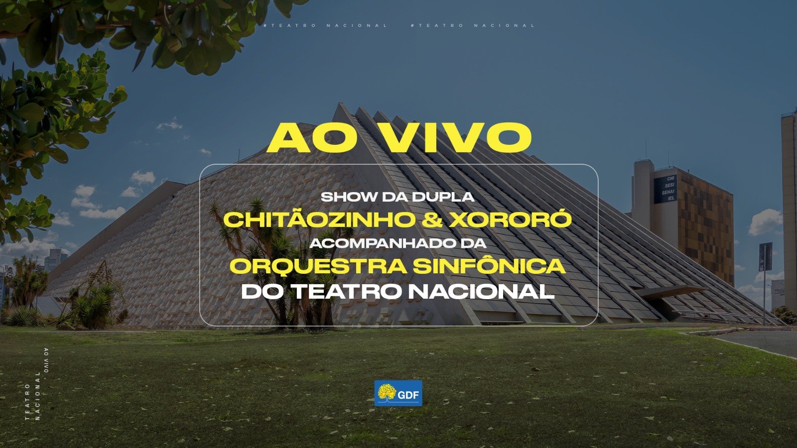 Ao vivo: Acompanhe a reinauguração da Sala Martins Pena do Teatro Nacional