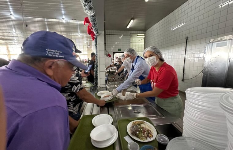 Brincadeiras vão animar o almoço do Restaurante Comunitário de Samambaia, no dia 16