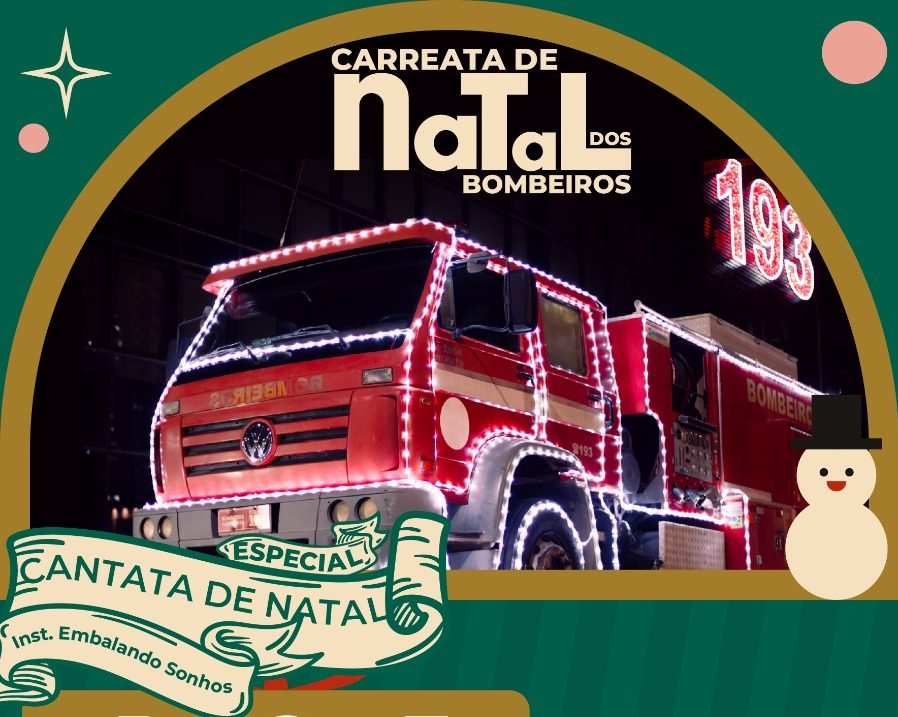 Carreata de Natal vai percorrer as ruas do Cruzeiro Carreata de Natal vai percorrer as ruas do Cruzeiro