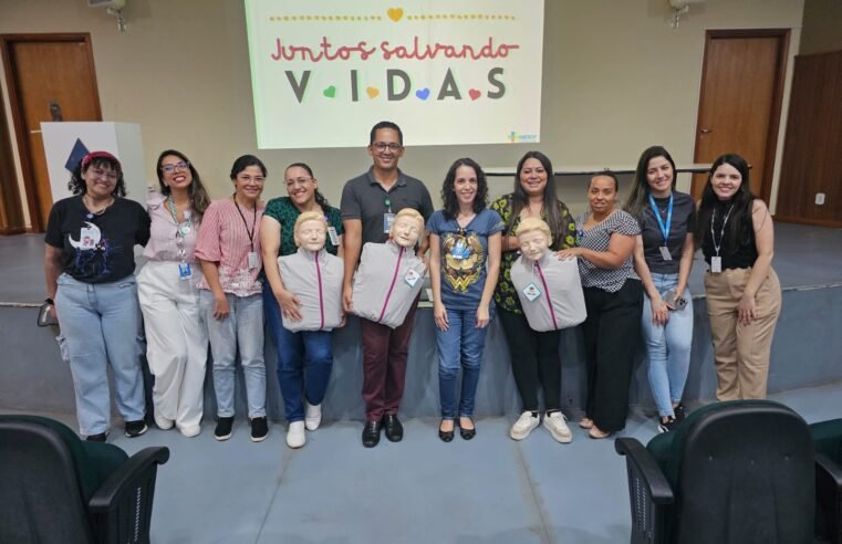 Colaboradores da área administrativa do HRSM são capacitados em primeiros-socorros