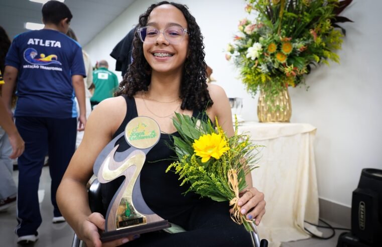 Estudantes do Distrito Federal celebram encerramento dos Jogos Escolares de 2024