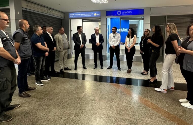 Fiscalização do transporte individual no aeroporto de Brasília é intensificada