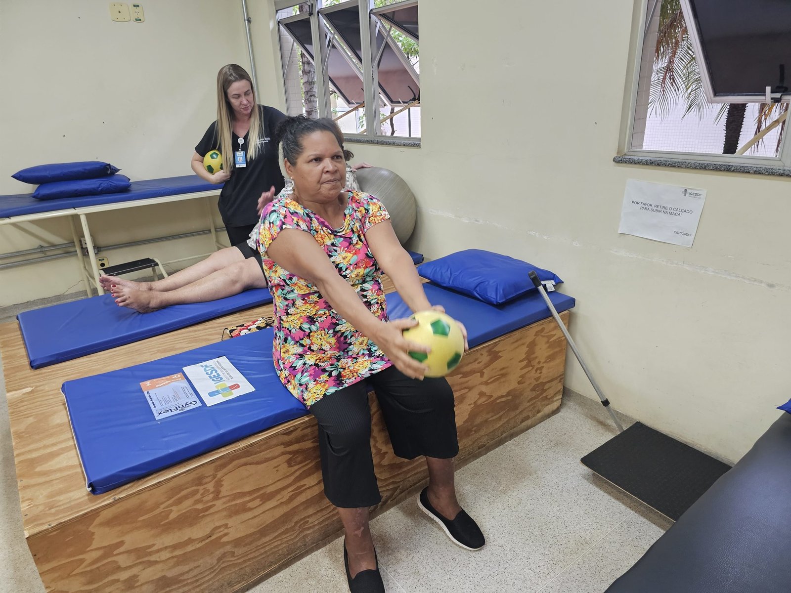 Hospital Regional de Santa Maria atende pacientes que precisam de reabilitação neurofuncional Hospital Regional de Santa Maria atende pacientes que precisam de reabilitação neurofuncional