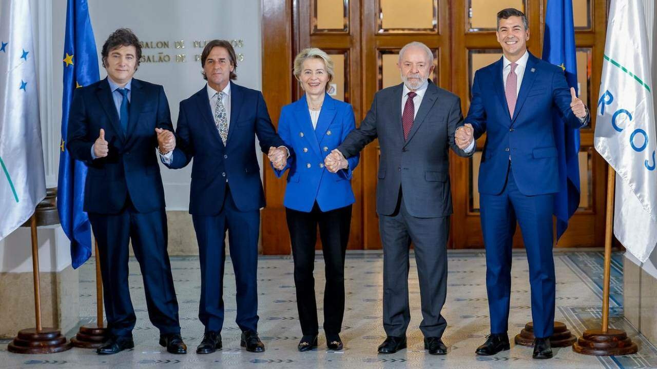 Líder da UE celebra acordo com Mercosul como vitória para Europa
