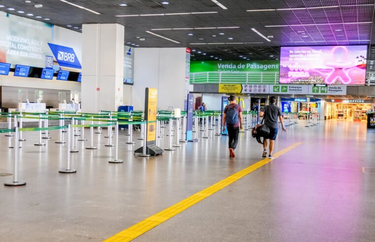Mais de um 1 milhão de passageiros devem passar pelo Aeroporto de Brasília em dezembro