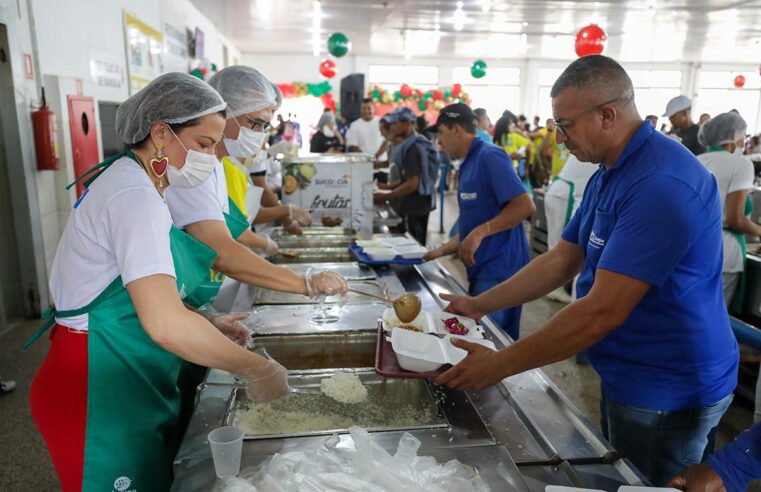 Nosso Natal: 3 mil refeições foram servidas no Restaurante Comunitário da Estrutural