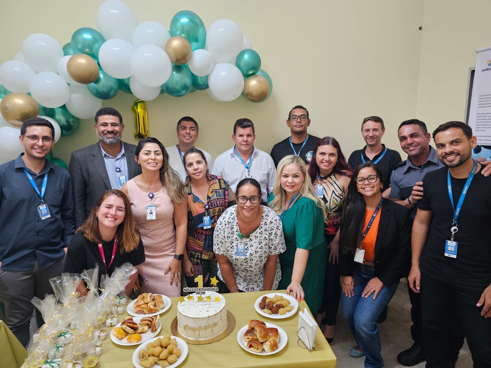 Núcleo da Ouvidoria do Hospital Regional de Santa Maria celebra seu primeiro ano com homenagens Núcleo da Ouvidoria do Hospital Regional de Santa Maria celebra seu primeiro ano com homenagens